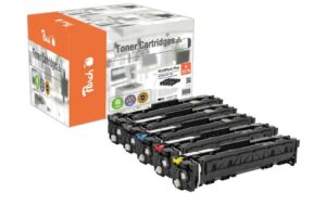 1568239 - Mediatech Peach Toner HP Color LJ Pro M255dw MultiPk. 2x 1350 S. black, 3x1250 S. c,m,y