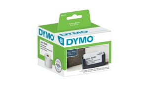 Dymo Termin-/ Namensschildkarten 51 x 89mm, nicht klebend, weiss, 300 Stück kaufen Schweiz | Mediatech.ch