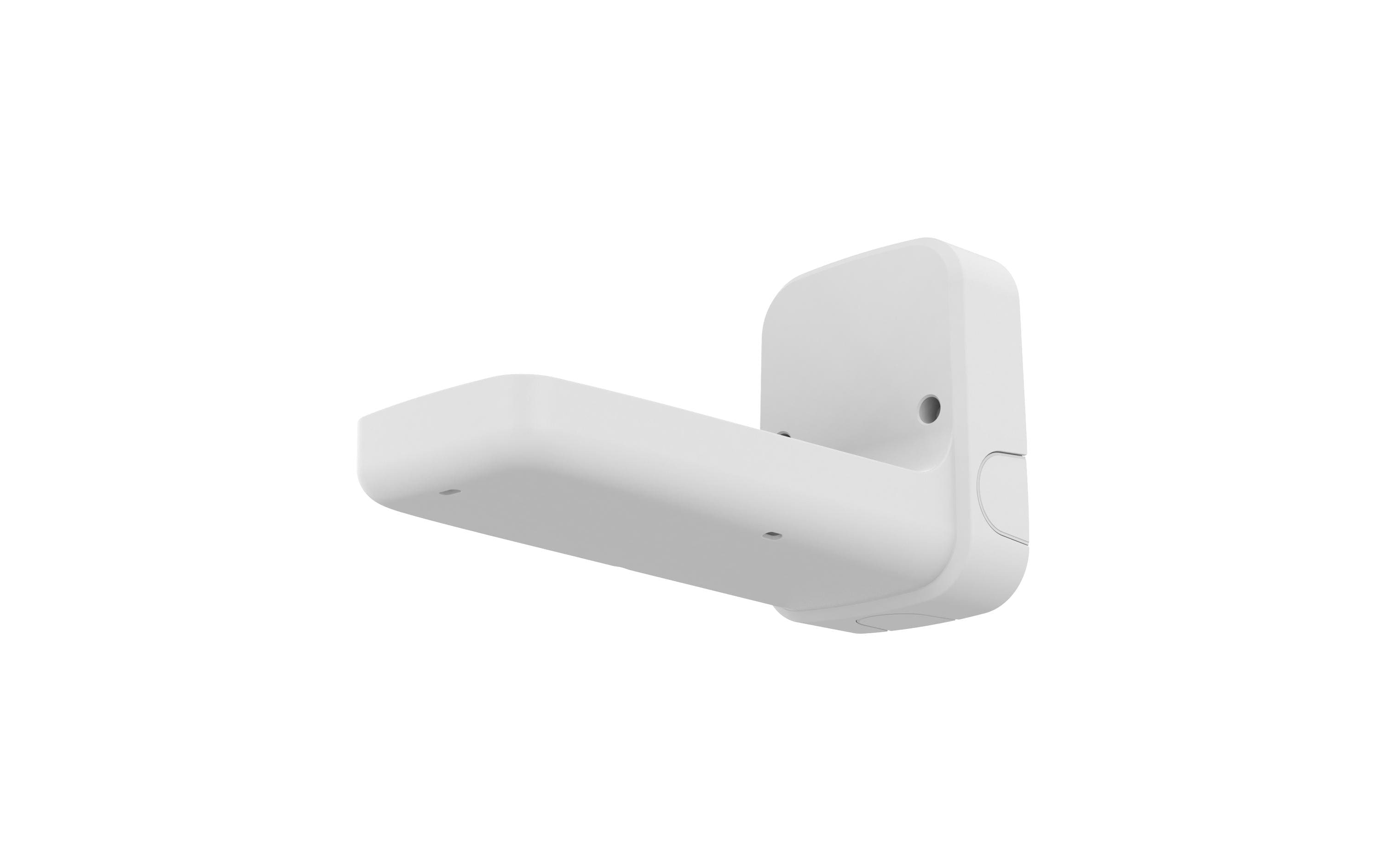 1568274_1 - Mediatech Hanwha Wandhalterung SBP-187WMW Wand und Mast, Alu, Weiss, zu TNO-7180RLP