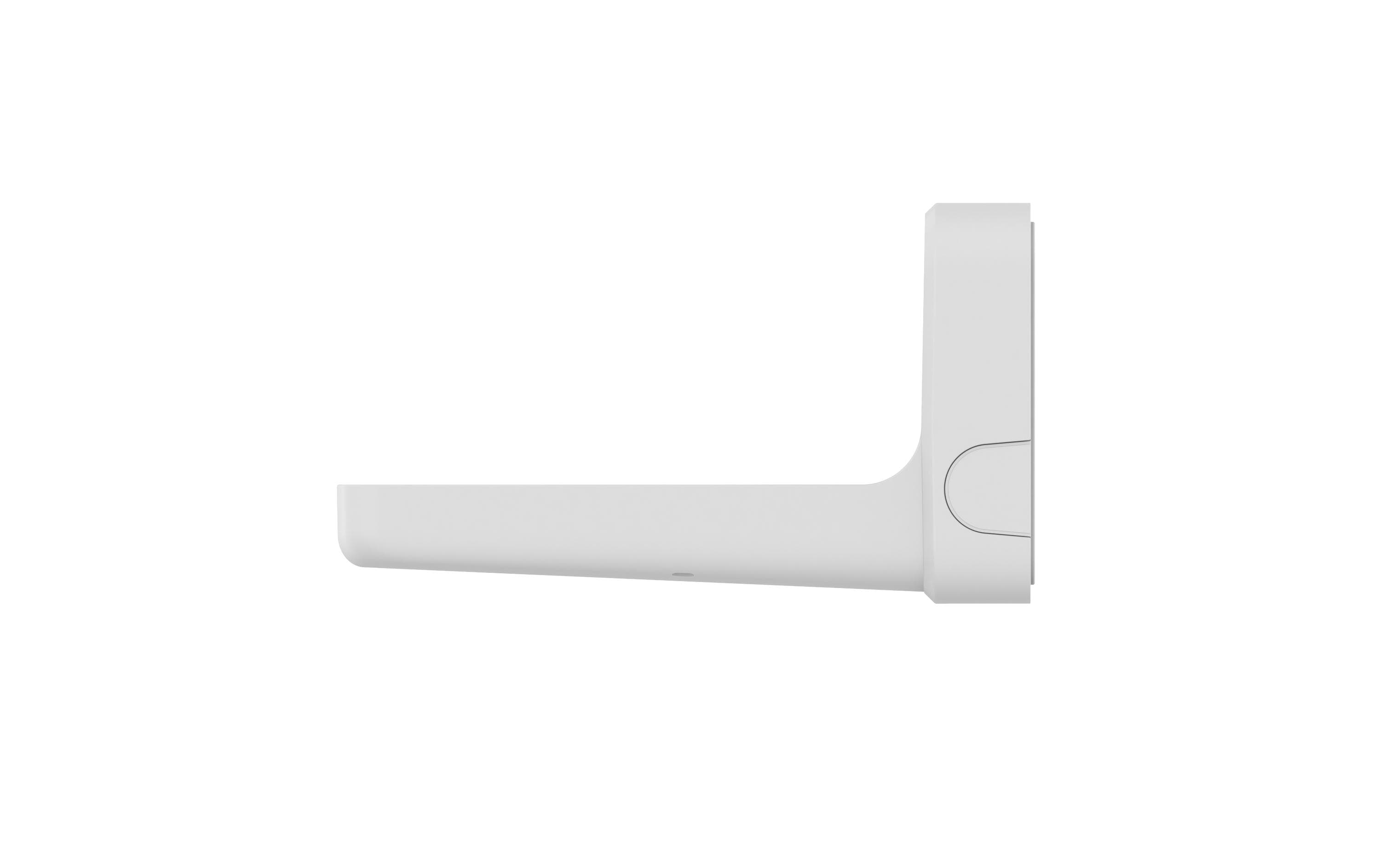 1568274_2 - Mediatech Hanwha Wandhalterung SBP-187WMW Wand und Mast, Alu, Weiss, zu TNO-7180RLP