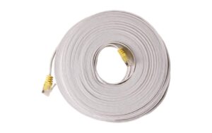 Swisscom HF Kabel CAT6a Ethernet 25m, flach, weiss kaufen Schweiz | Mediatech.ch