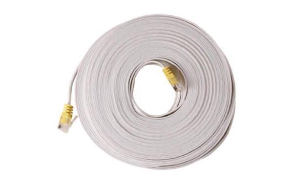 1568456 - Mediatech Swisscom HF Kabel CAT6a Ethernet 25m, flach, weiss kaufen Schweiz | Mediatech.ch