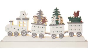 Star Trading Tisch Deco Forest Friends IP20, Warmweiss, Multicolor
