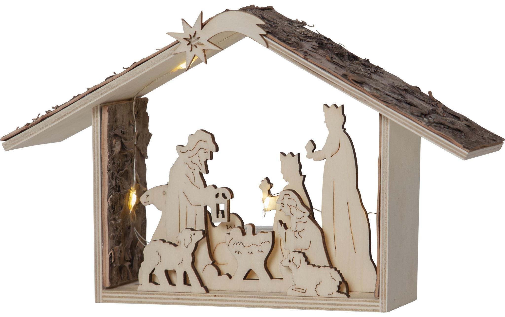 Star Trading Kerzenleuchter Yuletide IP20, Nature, Warmweiss kaufen Schweiz | Mediatech.ch