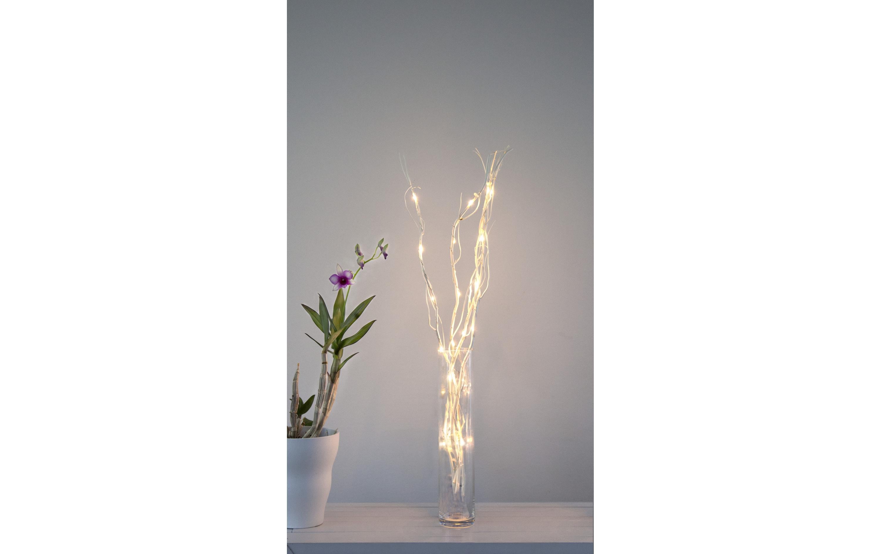 1568580_1 - Mediatech Star Trading Dekorativer Zweig Willow IP20, Warmweiss, Natur