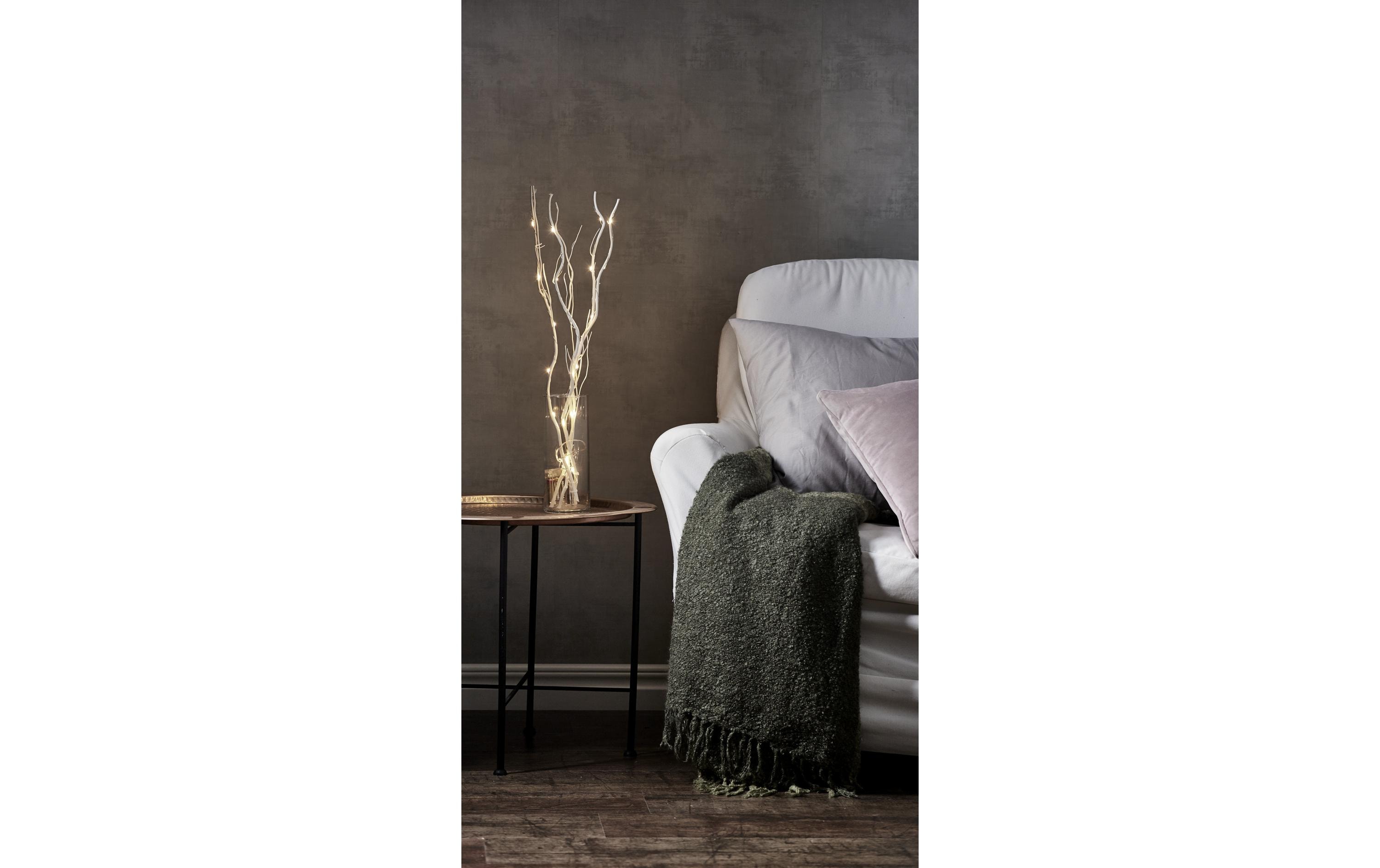 1568580_2 - Mediatech Star Trading Dekorativer Zweig Willow IP20, Warmweiss, Natur