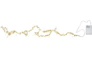 Star Trading Lichterkette Winny IP20, Warmweiss, Gold