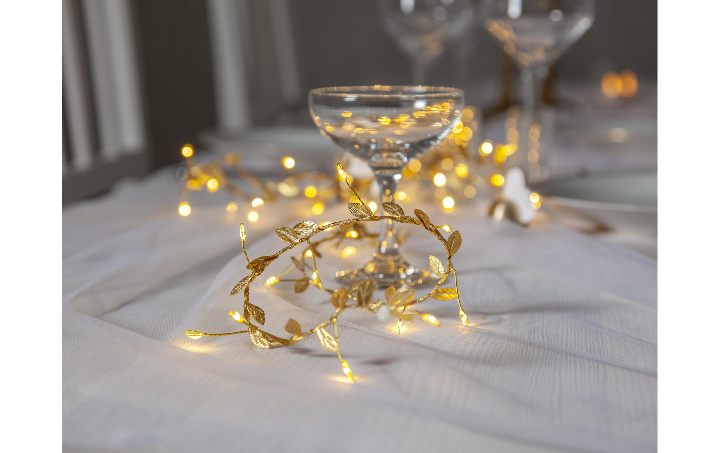 1568606_2 - Mediatech Star Trading Lichterkette Winny IP20, Warmweiss, Gold