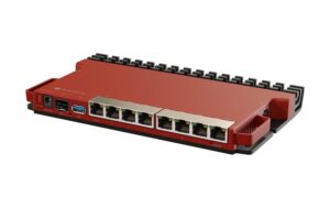1568644 - Mediatech MikroTik L009UIGS-RM: 10 Port Router 8xGE, 1x2.5GE, SFP, 2x800Mhz, 51MB, 19Rack kaufen Schweiz | Mediatech.ch