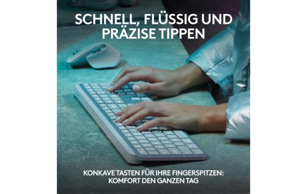 Logitech MX Keys S pale grey 