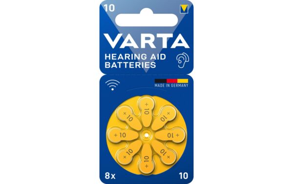 VARTA Hörgerätebatterie 10 8 Stück