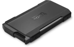 SanDisk PRO Blade SSD Transport 2TB Mit 1TB Pro Blade SSD, bis 2000MB/s