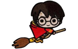 Monoquick Aufbügelbild Midi Harry Potter auf dem Besen