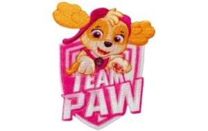 Monoquick Aufbügelbild Midi Paw Patrol Skye Team