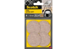 Extra weiche Filzgleiter rund Ø 50mm Scotch Möbelgleiter