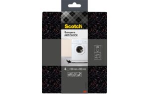 Elastikpuffer, schwarz, 100mm x 100mm, Scotch Elastikpuffer Waschmaschine kaufen Schweiz | Mediatech.ch