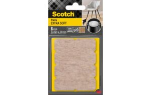 1571175 - Mediatech Extra weiche Filzgleiter 35mm x 24mm, Scotch Möbelgleiter kaufen Schweiz | Mediatech.ch