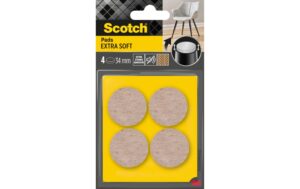 Extra weiche Filzgleiter rund Ø 17mm Scotch Möbelgleiter