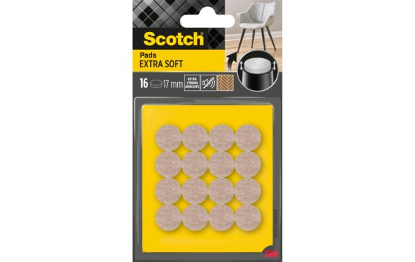 Extra weiche Filzgleiter rund Ø 17mm Scotch Möbelgleiter kaufen Schweiz | Mediatech.ch