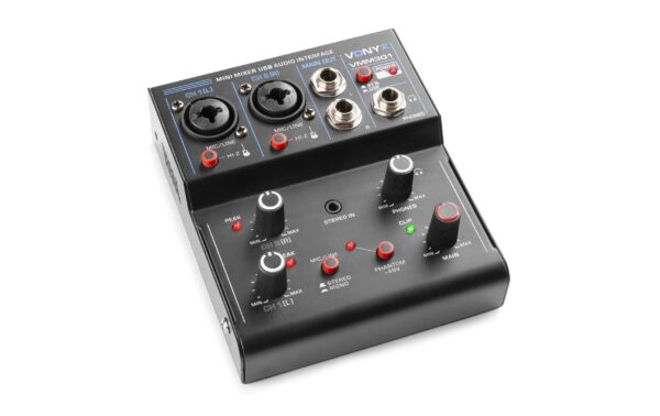 1571191_2 - Mediatech Vonyx VMM301 3-Kanal Mischpult mit USB Audio Interface