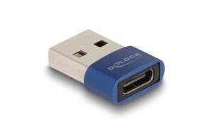1573963 - Mediatech Delock USB2.0 Adapter A-Stecker zu C-Buchse bis 480 Mbps, blau kaufen Schweiz | Mediatech.ch