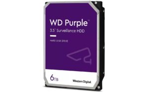 Western Digital WD Purple 3.5 6TB 3.5, SATA 6GB/s, 5400rpm, 256MB, NVR kaufen | Mediatech.ch