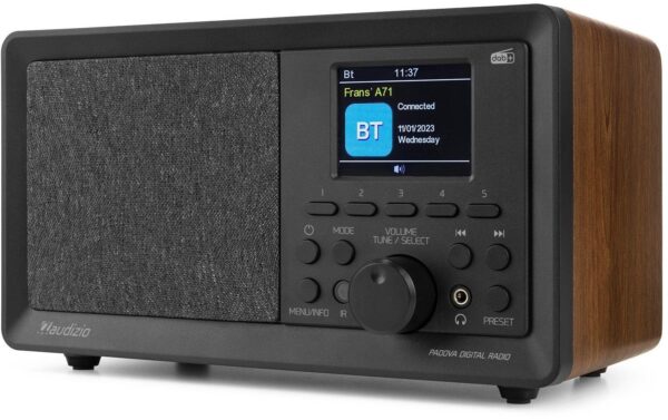 Audizio Padova Retro DAB+ Radio, FM, BT, USB, holz kaufen Schweiz | Mediatech.ch