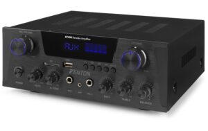Fenton AV430B Karaoke Amp, 2x300W, BT, black