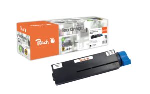 Peach Toner für OKI 45807102, zu B412/432/ 3000 Seiten, black