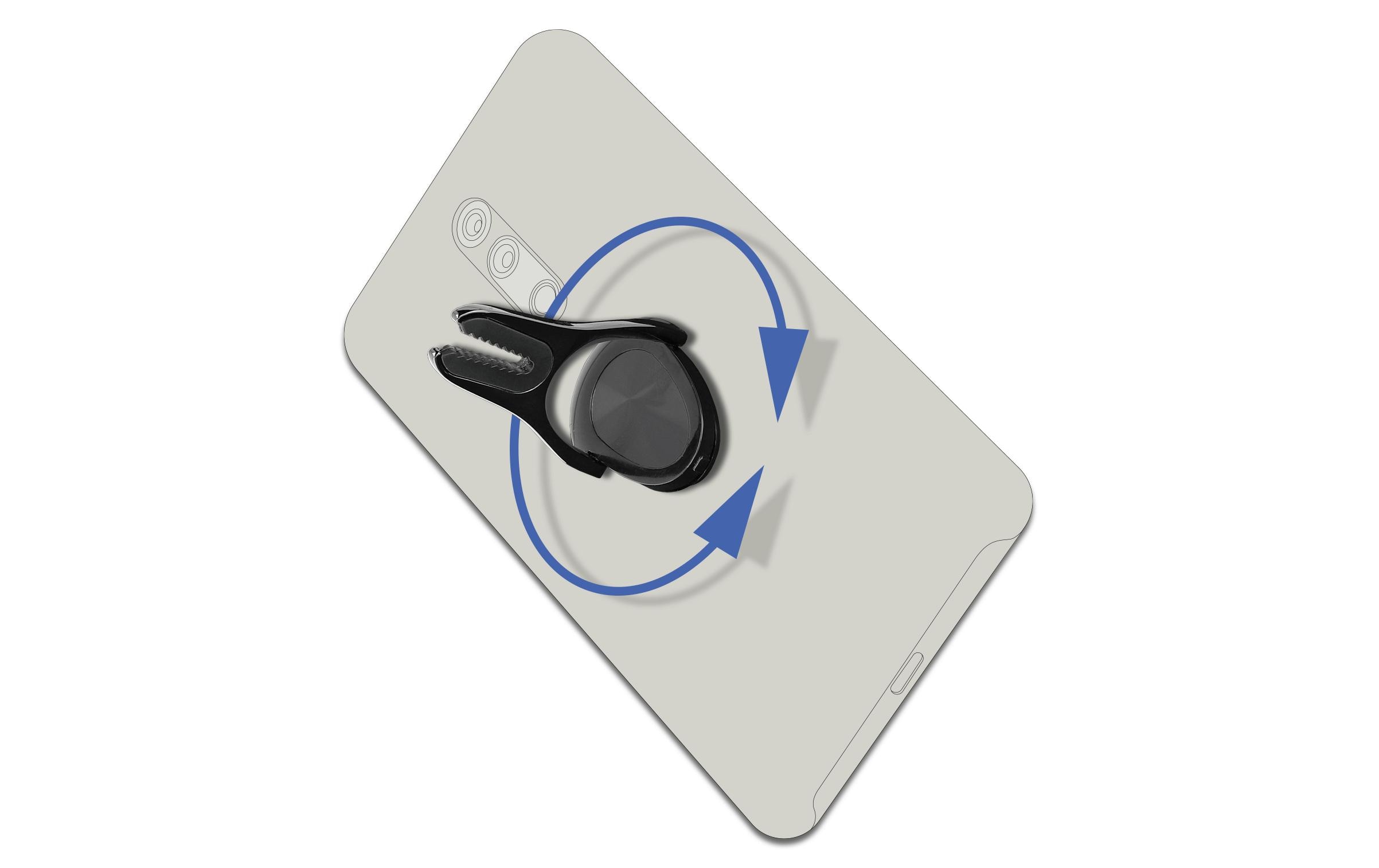 1575642_3 - Mediatech Delock Universal Handy Halterung Mini 4 in 1 anthrazit
