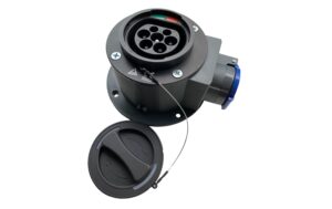 Elektroscout Typ 2 auf T23 CH Adapter Steckdose