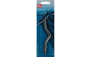 Prym Zopfmusternadel Alu, grau 2.50 + 4.00 mm, Karte 2 Stk.