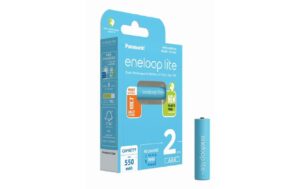 Panasonic eneloop lite BK-4LCCE/2BE 2er Pack AAA, 550mAh, 1.2V