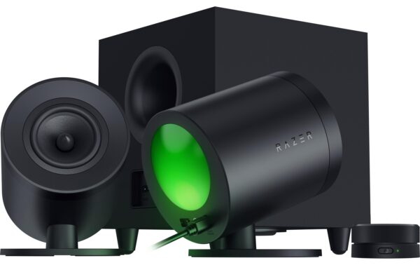 1578284 - Mediatech Razer Nommo V2 Pro - PC Lautsprecher Bluetooth 5.3, THX, Wireless Sub kaufen Schweiz | Mediatech.ch