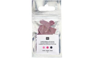 Rico Kerzenfarbe Rosa 5 g, Wachs, Farbe