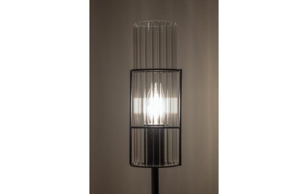 MARKSLOJD Tubo 1L Tischleuchte Schwarz 65cm exkl. 1x E14 max. 40W, Ein/Aus-Schalter