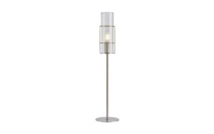 MARKSLOJD Tubo 1L Tischleuchte Nickel 65cm exkl. 1x E14 max. 40W, Ein/Aus-Schalter