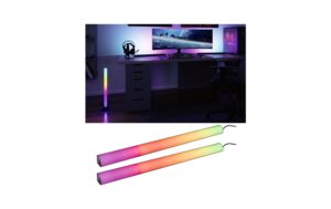 Paulmann EntertainLED Lightbar 60cm 2er Set 2x1W 230/5V DC schwarz