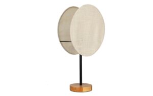 Pauleen Boho Darling Tischleuchte max. 20W 2xE27 Beige 230V Metall/Holz/Stoff