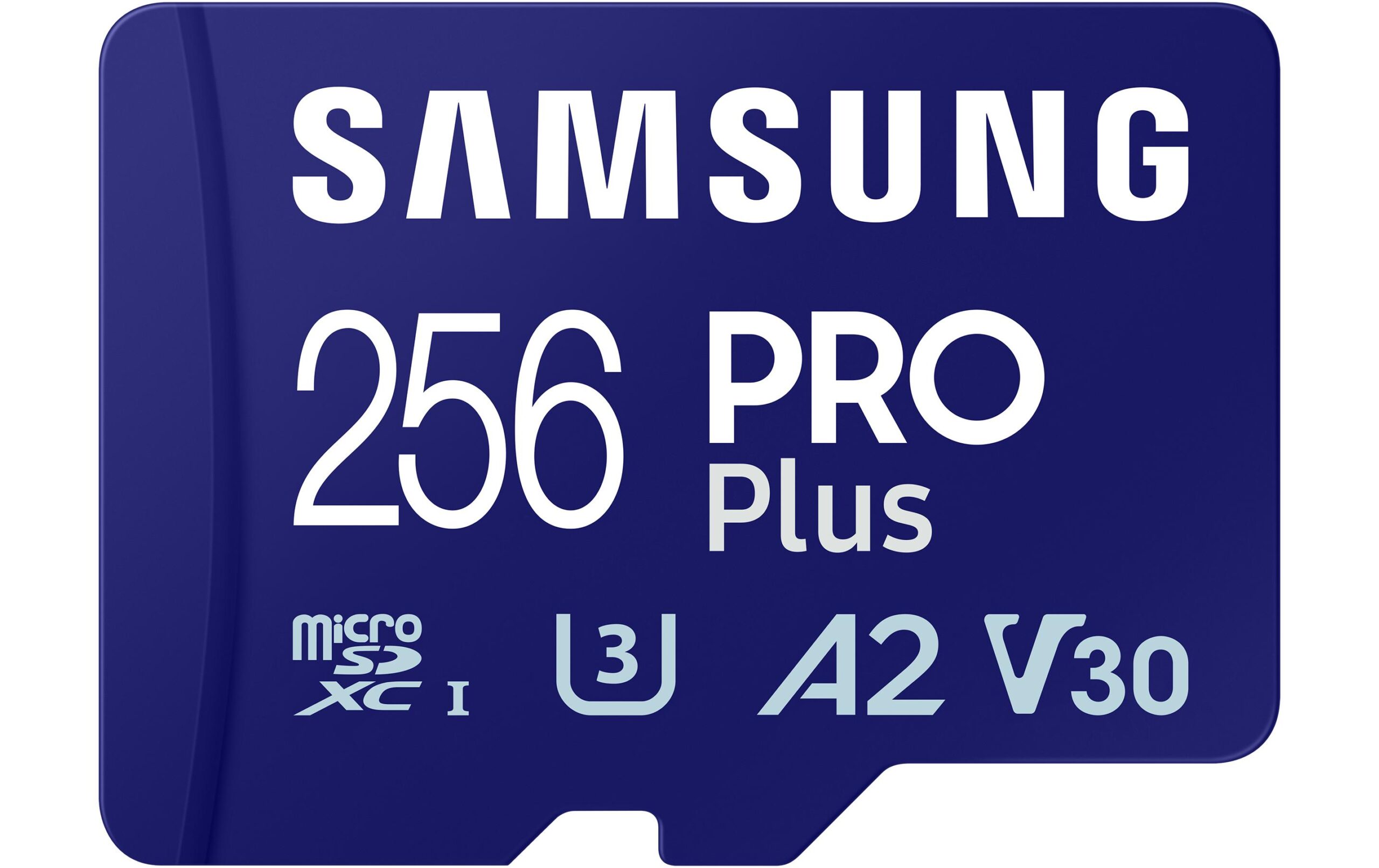 1581187 - Mediatech Samsung microSDXC Card Pro Plus 256GB A2/V30, Lesen: 180MB/s, Schreiben: 130MB/s
