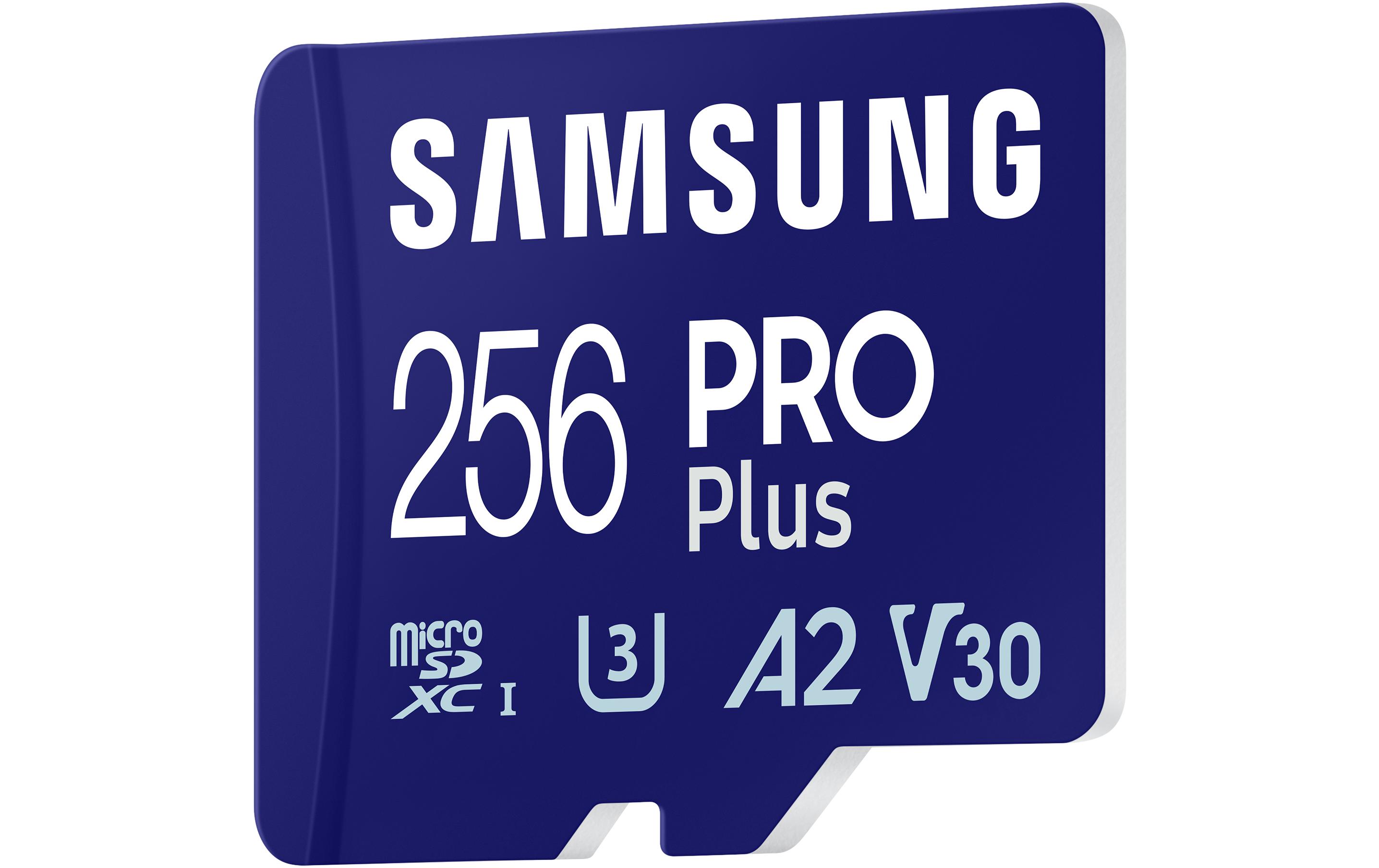1581187_1 - Mediatech Samsung microSDXC Card Pro Plus 256GB A2/V30, Lesen: 180MB/s, Schreiben: 130MB/s