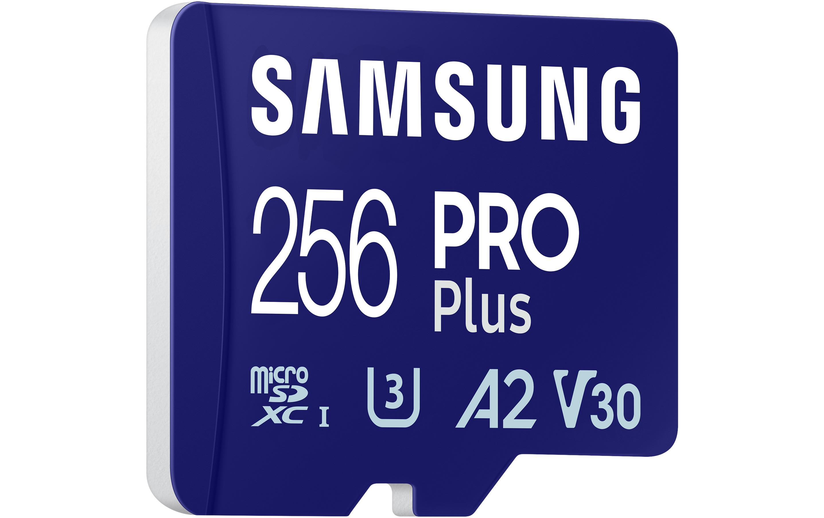 1581187_2 - Mediatech Samsung microSDXC Card Pro Plus 256GB A2/V30, Lesen: 180MB/s, Schreiben: 130MB/s