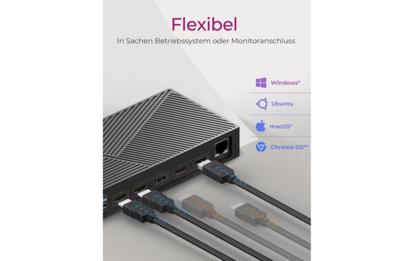 1581291_6 - Mediatech ICY BOX IB-DK2246AC Multi-Dockingstation USB Type-C mit Power Delivery