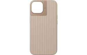 Nudient Bold Case Leinen Beige fürs iPhone 14