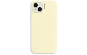 NUDIENT Base Case Pale Yellow iPhone 14 Plus