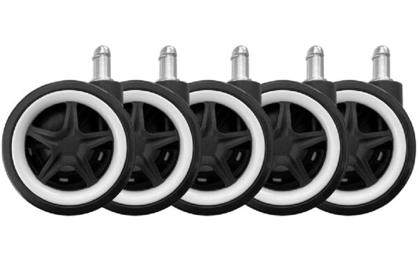 1581671 - Mediatech LC-POWER Gaming Stuhlrollen 5er Set. Weiss kaufen Schweiz | Mediatech.ch