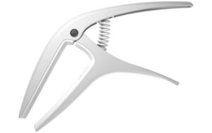 Ernie Ball 9616 Kapodaster, weiss für E-& Akustikgitarren, Axis Capo