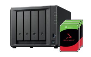 Synology DS423+, 4-bay NAS inkl. 4x 8TB HDD Seagate IronWolf