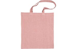 Creativ Company Tragetasche aus Baumwolle rosa, 38x42 cm