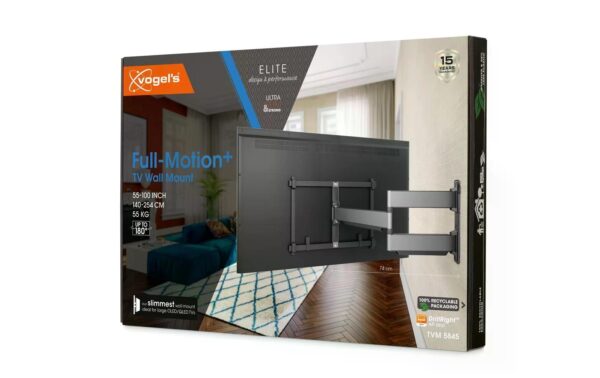 Vogels 6VO TVM 5845B full-turn, 55kg, 55-100, 600x400, schwarz